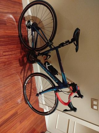 Bicicleta Carretera Mujer Megamo Azul