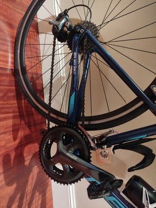 Bicicleta Carretera Mujer Megamo Azul