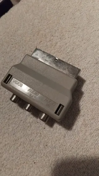 Adaptador Euroconector Wii Original