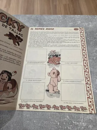 Colección album cromos Jacky El Oso de Tallac 1978