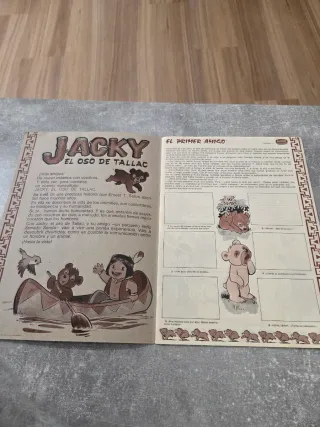 Colección album cromos Jacky El Oso de Tallac 1978