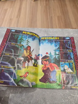 Colección album cromos Jacky El Oso de Tallac 1978