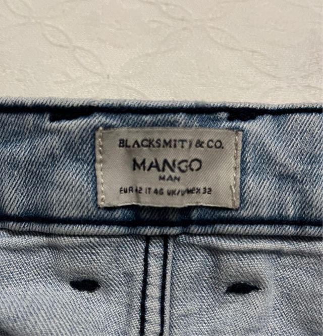 Pantalón vaquero Mango