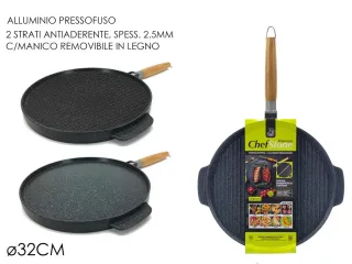 Bistecchiera Chef Stone Ø32cm