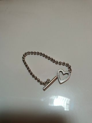 Pulsera Gucci Plata Corazón
