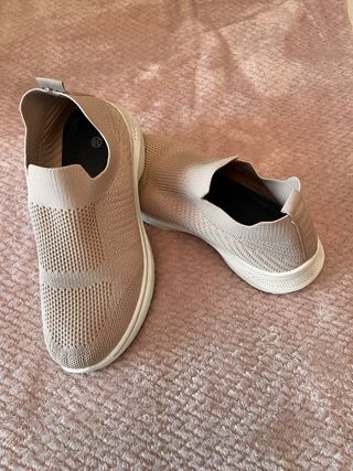 Zapatillas Mujer Beige