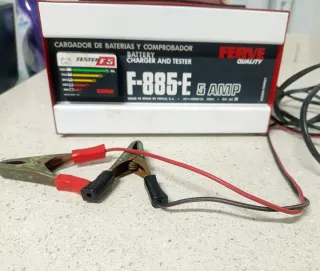 Cargador y Comprobador Batería Ferve F-885-E