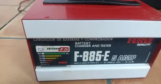 Cargador y Comprobador Batería Ferve F-885-E