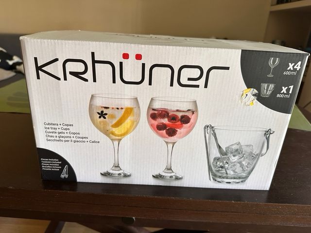 Set Copas Krhüner + Hielera