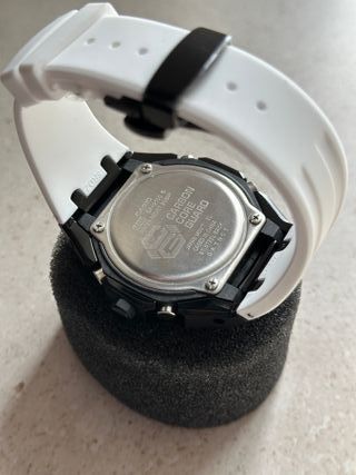 G-Shock Casioak Blanco y Negro Modificado