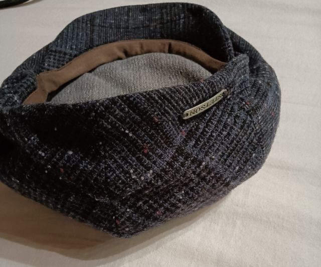 Boina Stetson Lana Azul/Gris talla 55ctm.