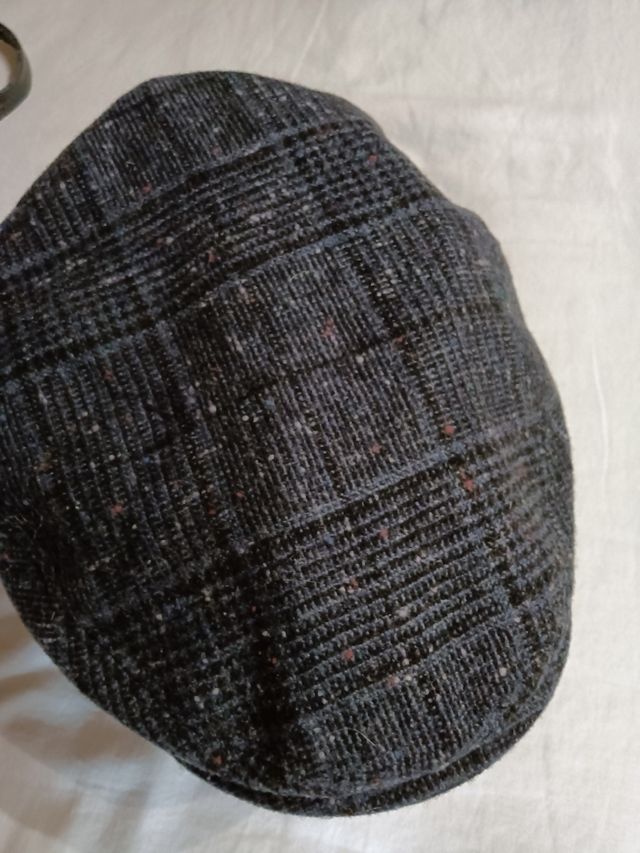 Boina Stetson Lana Azul/Gris talla 55ctm.