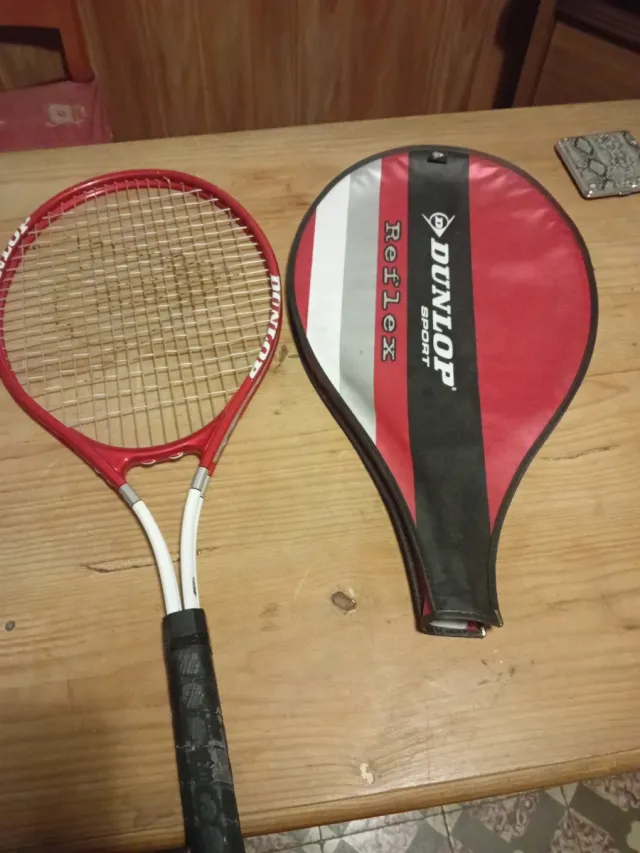 Raqueta Dunlop Reflex Roja