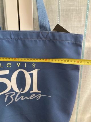 Bolsa Levis 501 Blues shopper azul