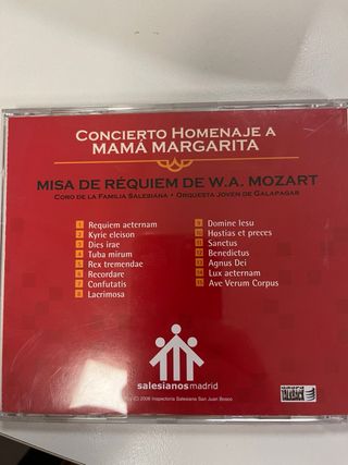 CD Misa de Réquiem W.A. Mozart