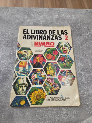 Colección Album de cromos Libro de las Adivinanzas