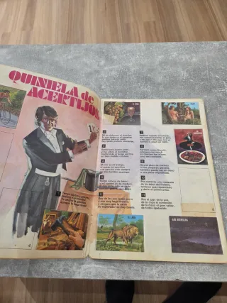 Colección Album de cromos Libro de las Adivinanzas