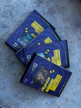 4 CD-ROM Siderurgia Ciclo Integrale Giunti