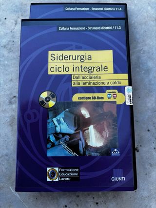 4 CD-ROM Siderurgia Ciclo Integrale Giunti