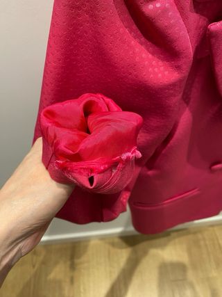 Traje Rocio Osorno Chaqueta y Pantalón Rosa