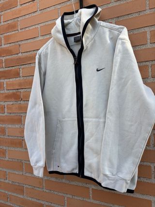 Nike Fleece Jacket Retro 2000s Blanco