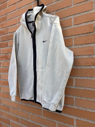 Nike Fleece Jacket Retro 2000s Blanco