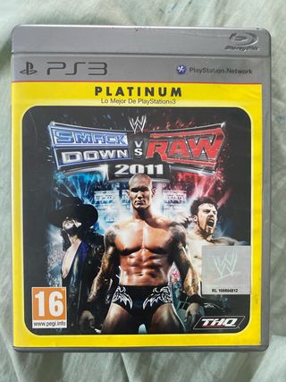 WWE SmackDown vs Raw 2011 PS3 Platinum