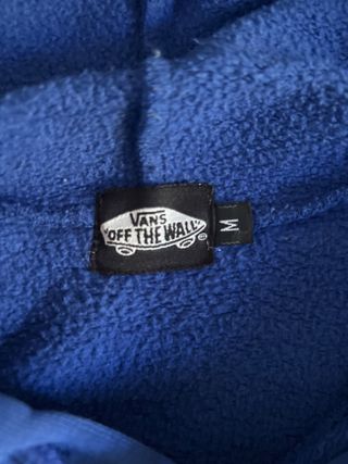 Sudadera Vans Azul Hombre