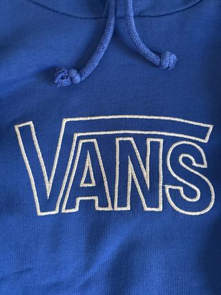 Sudadera Vans Azul Hombre