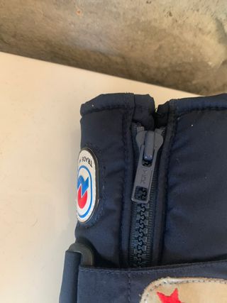 Guanti Invicta Blu e Grigio Nuovi