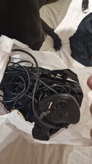 Sega Genesis Consola Retro Negra