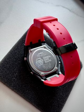 G-Shock GA-2100 Casioak Mod Rojo y Negro