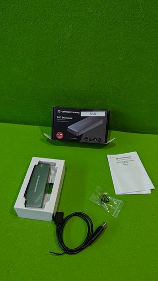 Conceptronic DDE03G - Carcasa para Disco Duro SSD 