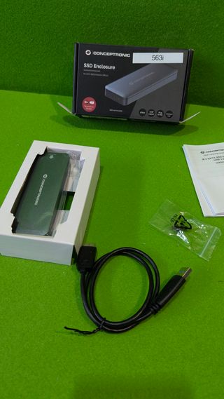 Conceptronic DDE03G - Carcasa para Disco Duro SSD 
