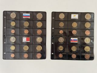 Colección Monedas Euro 17 Países 2004