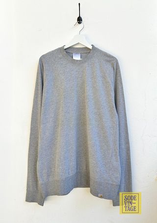Sudadera Carhartt Gris Básica Vintage