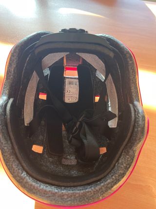 Patines Oxelo Rosas T.26-28 +protecciones y casco