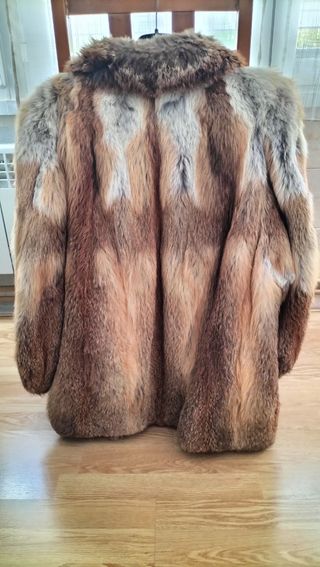 Chaquetón de zorro rojo