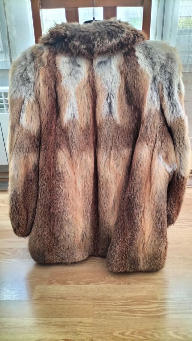 Chaquetón de zorro rojo