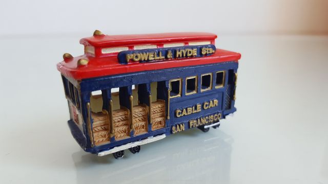 Tram di San Francisco Powell & Hyde Sts, nuovo