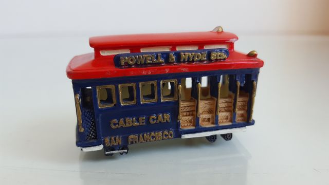 Tram di San Francisco Powell & Hyde Sts, nuovo