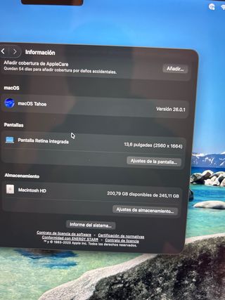 MacBook Air M4 Azul – NUEVO SIN USAR