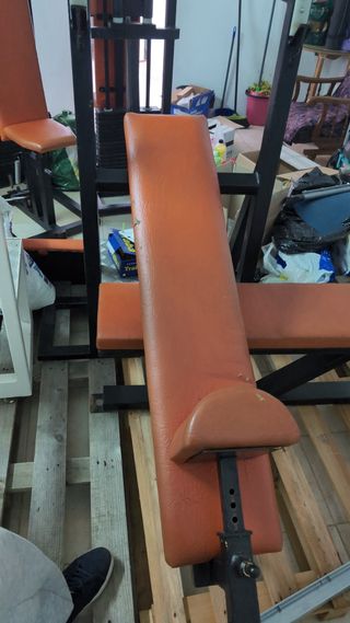 Lote de máquinas de gimnasio