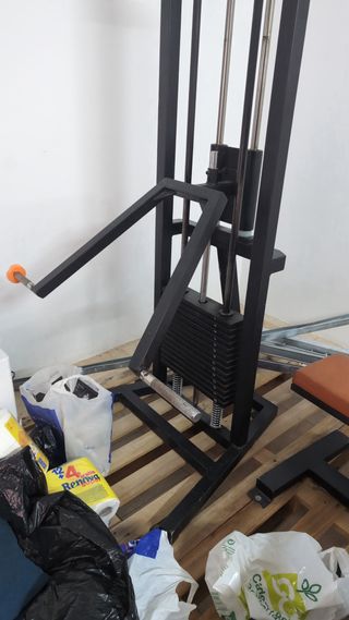 Lote de máquinas de gimnasio