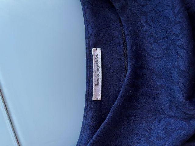 Vestido azul marino talla 40