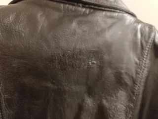 Chaqueta de cuero vintage