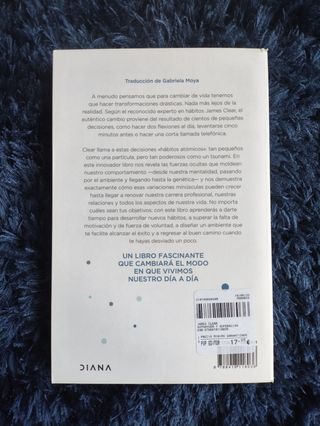 Hábitos atómicos: Cambios pequeños, resultados ...