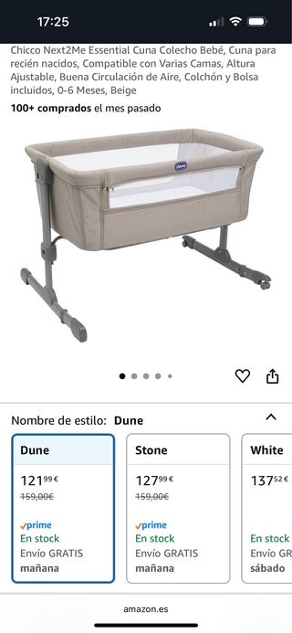 Lettino Chicco Next 2 Me