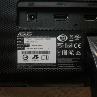 Monitor Asus VX248H Negro