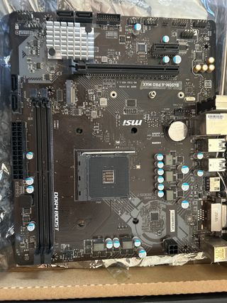 MSI B450M PRO-VDH MAX Placa Base AM4